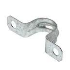 Скоба металлическая двухлапковая d19-20мм (100шт) PROxima