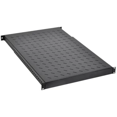 Полка стационарная ITK by ZPAS19'' 1U регулируемая по глубине нагрузка до 150кг 500-900мм черная