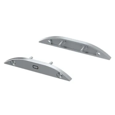 Заглушка для AЛм-FLAT-R серая (ARL, пластик)