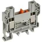 Колодка клеммная CTS-DT измерит. ун. монтаж 10мм2 серая IEK