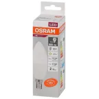 Лампа светодиодная LED 10 Вт E14 3000К 800Лм свеча 220 В (замена 75Вт) OSRAM