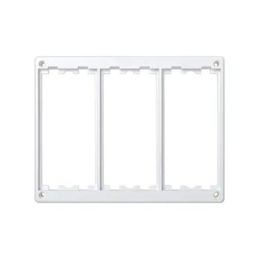 Connect Рамка на 3 S-модуля к монтажным коробкам SM350, SM360, Сима Класик, белый