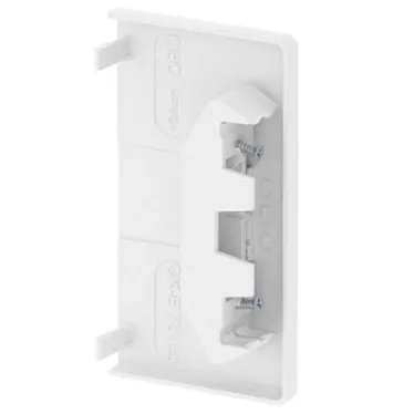 Торцевая заглушка кабельного канала Rapid 80 70x130 мм (ПВХ,белый)