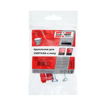 Крепление для унитаза к полу (1 комплект)