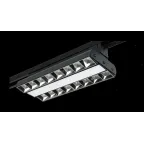Светильник светодиодный трековый на шинопровод черный ДПО-96Вт IP20 4000К 8160Лм PTR 2260R 3S