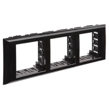 Avanti Рамка-суппорт черная для In-liner Front, 6 модульная