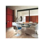 Рамка на 4 поста, S82N, свинец - графит (металл им.)