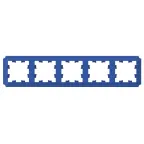 ATLASDESIGN ANTIQUE 5-постовая рамка, универсальная, АКВАМАРИН