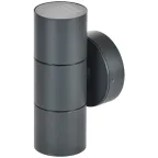LIGHTING Светильник уличный 5113 настенный под лампу 2хGU10 IP65 серый IEK