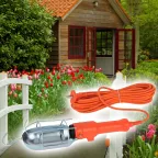 Светильник переносной с выключателем 15м WL-15m (10/240)