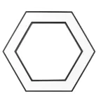 Светильник LED Geometria Hexagon SPO-123-B-40K-045 45Вт 4000K 2500Лм IP40 600*80 черный подвесной драйвер внутри