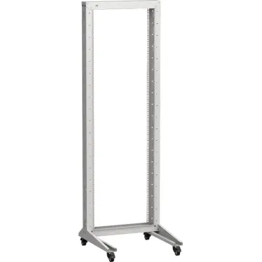 Стойка однорамная на роликах LINEA F 20U 600х600мм серая