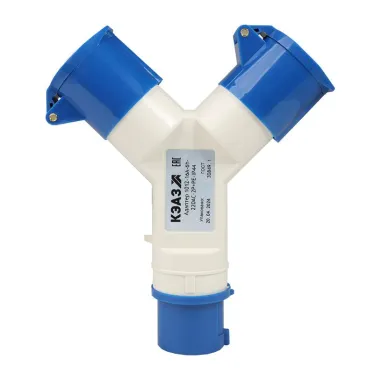 Адаптер 1012-16А-6h-220AC-2P+PE-IP44