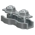 Зажим троса дюплекс 2мм