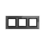 Рамка из металла, ''Avanti'', темно-серый, 6 модулей