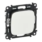 Valena ALLURE Переключатель 10АХ 250В с лицевой панелью Безвинтовые зажимы Белый