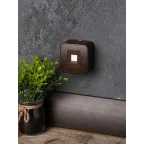 Розетка RJ-45 1-местная ОП Минск 1А 120В темное дерево