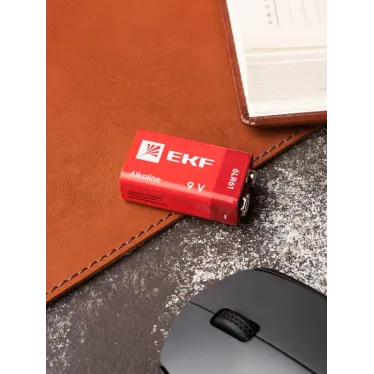 Батарейка алкалиновая типа 9V(6LR61) блистер 1шт.