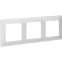 Valena LIFE Рамка 3 поста белая универсальная