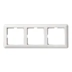 W59 Рамка 3 поста белая