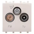 Avanti TV-FM-SAT ''Ванильная дымка'', 16A, 2 модульный