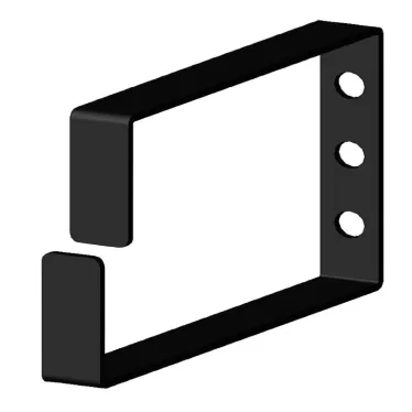 Кольцо кабельное 60x90 мм, серое