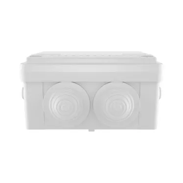 Коробка распределительная с кабельными вводами IP55 100х100х50мм (розница)