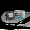 Прожектор светодиодный ДО 10 Вт 895 лм 4000К AC 220В IP65 76х93х28мм Elementary G2 Gauss