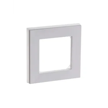 Рамка Levit 1 пост белый / ледяной