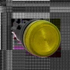 Лампа ENS-22 желтая с подсветкой 380В