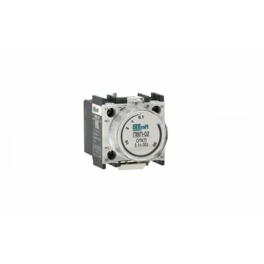 Приставка выдержки времени с задержкой при отключении 0,1-30с 1НО+1НЗ ПВЛ-02