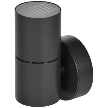 Светильник уличный 5112 настенный под лампу GU10 IP65 черный IEK