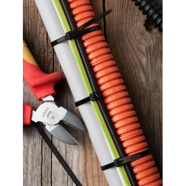 Хомут P6.6 стандартный черный 3.6x150 (100шт) FlexLock PROxima