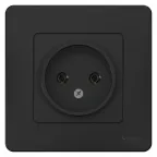BLANCA скрытой установки розетка без заземления без шторок 16А, 250В, антрацит