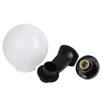 НБУ 01-60-201, шар опал с настенным крепежом D 200 мм (2/60)