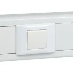 Выключатель 10А, 1 клавишный проходной без индикатора