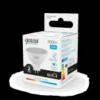 Лампа светодиодная LED 3.5 Вт 300 лм 4100К софит MR16 нейтральный GU5.3 AC 220В Elementary Gauss