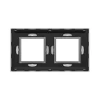 Рамка из металла, ''Avanti'', белая, 4 модуля