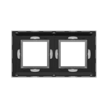 Рамка из металла, ''Avanti'', белая, 4 модуля