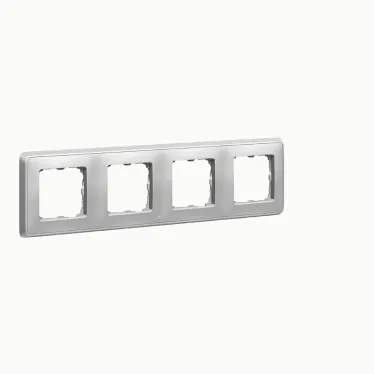 Cariva Рамка 4 поста алюминий