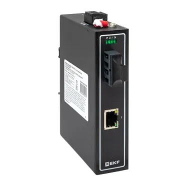 Медиаконвертер 10/100Base-TX в 100Base-X, разъем SC, двойное одномодовое оптоволокно, 1310нм TSX