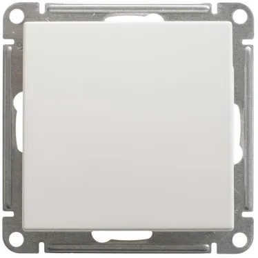 W59 Выключатель одноклавишный, 10АХ, механизм, белый