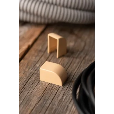 Заглушка (16х16) (4 шт) Plast под светлое дерево