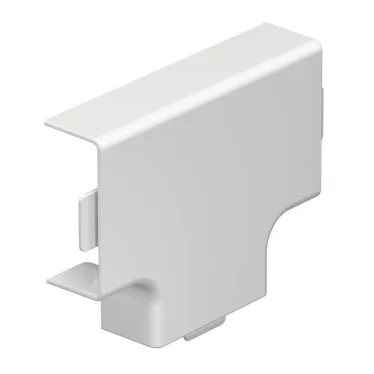 Крышка T-образной секции кабельного канала WDK 15x40 мм (ПВХ, белый)
