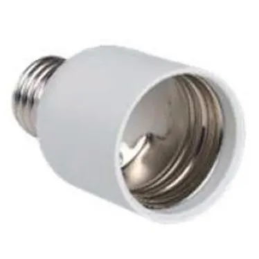 ПР27-40-К02 Переходник пластик, Е27-Е40, белый, индивидуальный пакет, IEK