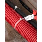 Хомут P6.6 стандартный белый 4.8x300 (100шт) FlexLock PROxima