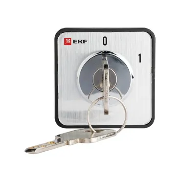 Переключатель кулачковый ПК-1-112 25А 2P '0-1' с ключом