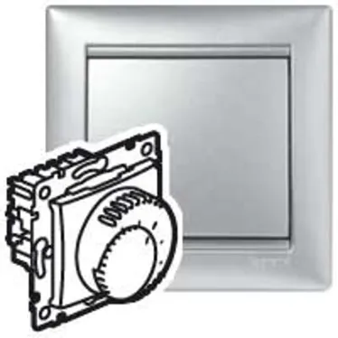 VALENA Термостат для теплых полов алюминий