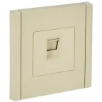 FORTE@PIANO Розетка компьютерная RJ45 кат.6 FP431 ваниль IEK