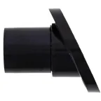 Патрон карболитовый настенный Е27 черный наклонный PROxima